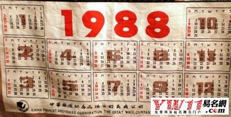 1988年是什么命